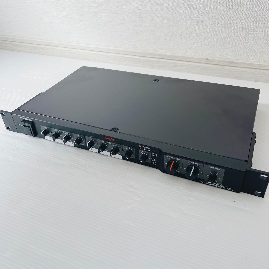 Panasonic RAMSA WR-XS3 オーディオミキサー 音出確認済み