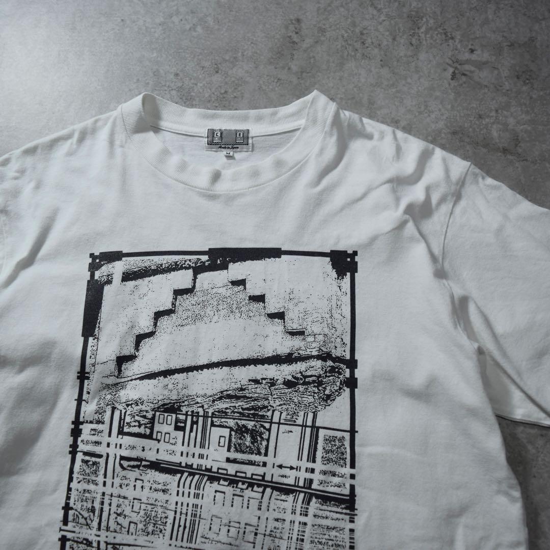 CAVEMPT C.E ポトラッチ プリントTシャツ グラフィック ホワイト