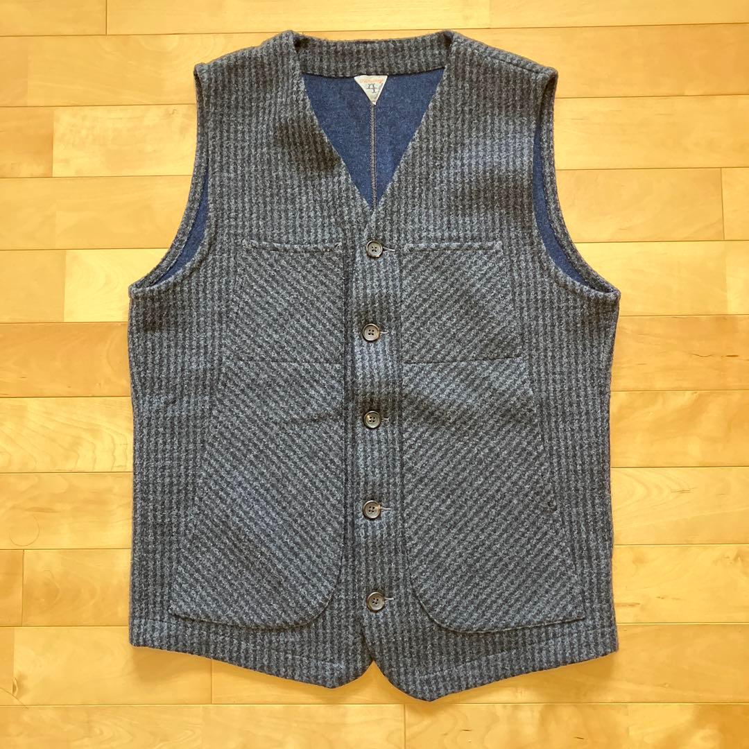 【極美品】フィルメランジェ ウール ベスト サイズ4