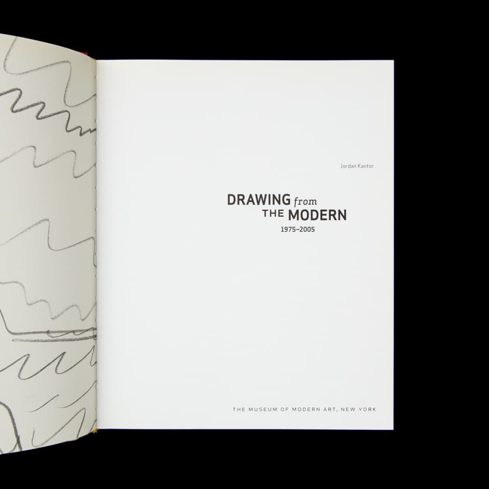 Drawing from the Modern 1975-2005 作品集 美品