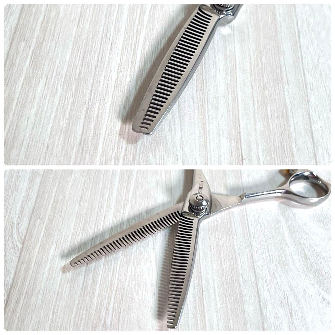 【美品】CORTA/コルタ　セニング シザーズ　35WHA　スキバサミ　シルバー