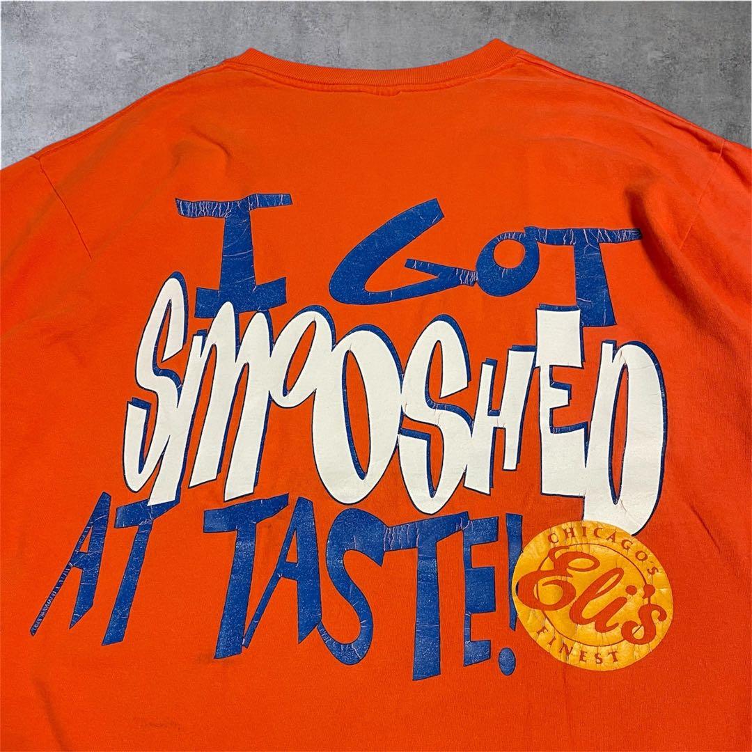 90s USA製 Anvil エリーズチーズケーキ Tシャツ シングルステッチ