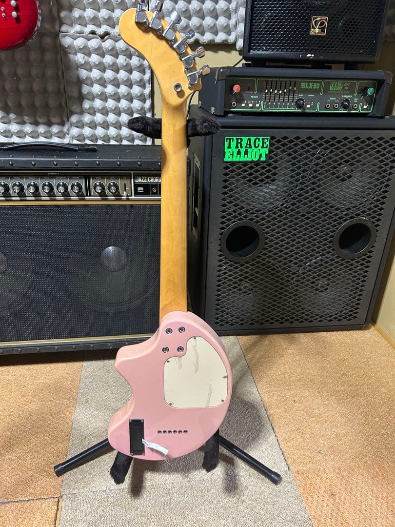 ZO-3 ピンク エレキギター スピーカー搭載
