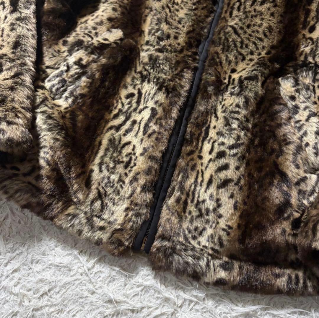 美品■Schott 23AW LEOPARD FAR SPORTS JA