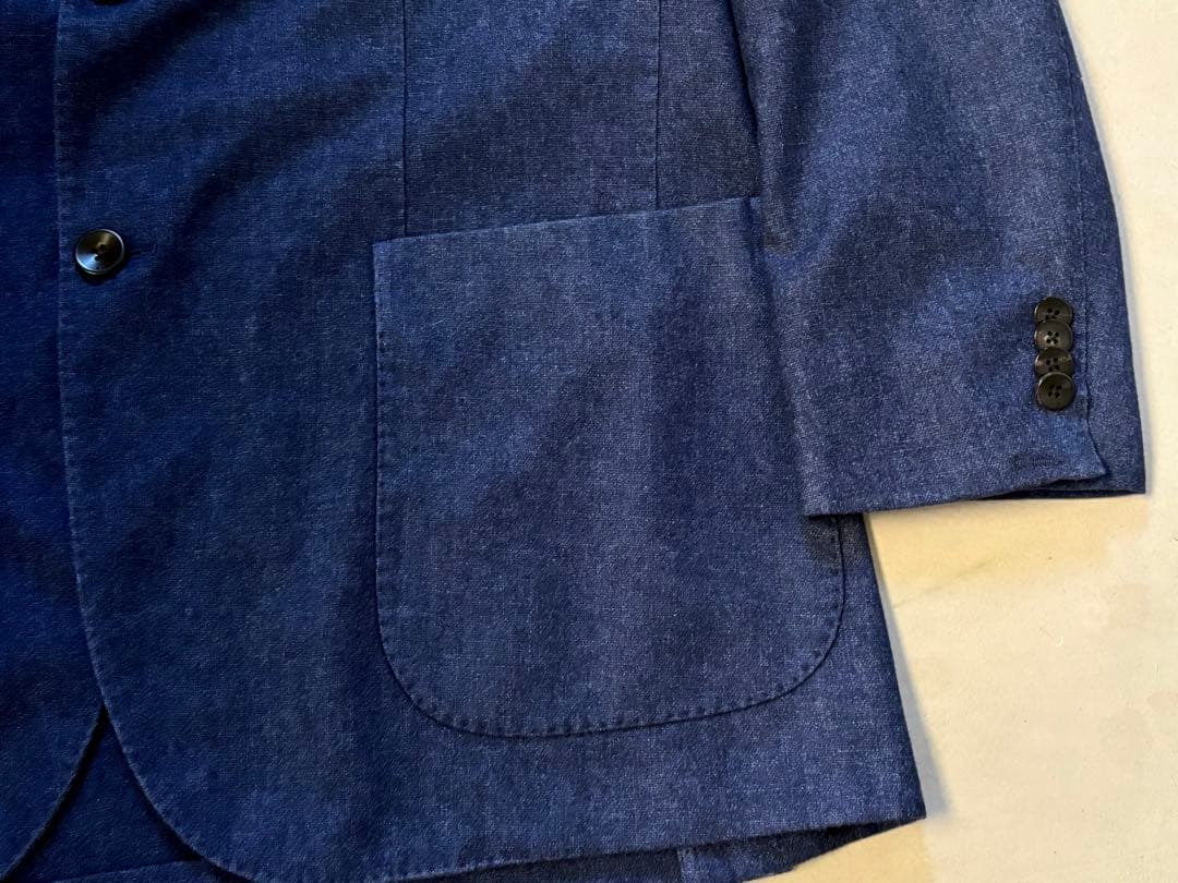 【値下げ】【新品未使用】BOGLIOLI NAVY ジャケット