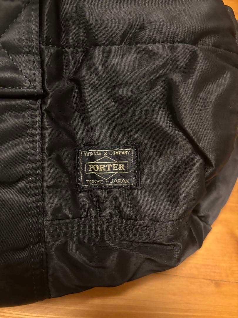希少　PORTER ブラック タンカー　ボストンバッグ　M
