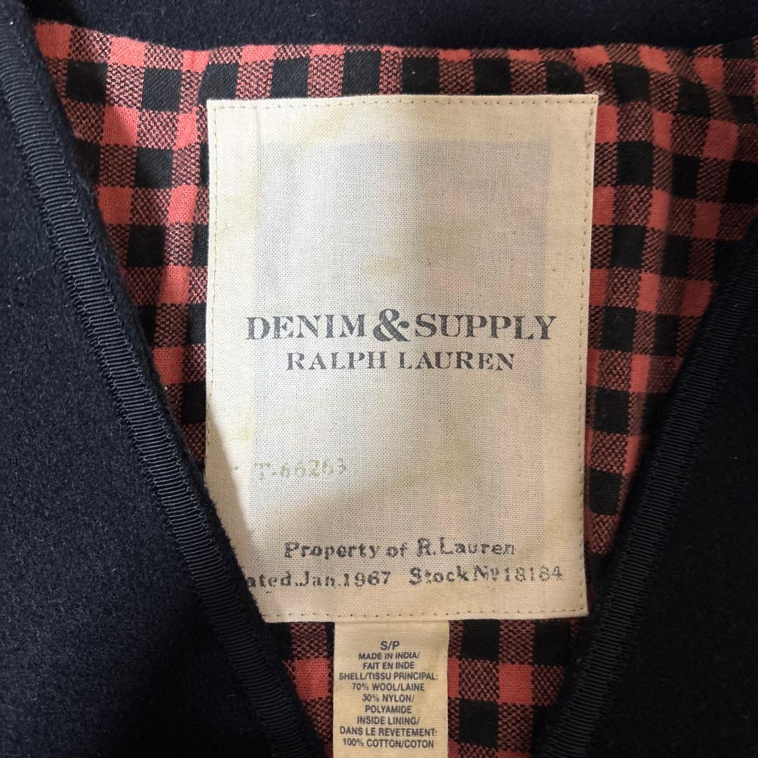 DENIM & SUPPLY RALPH LAUREN ブラックベスト