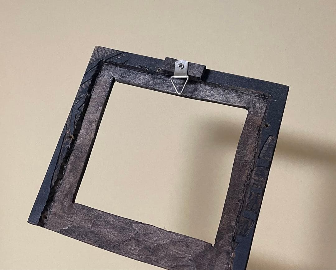 オランダの古い木枠　フレーム　額　1800年代　アンティーク