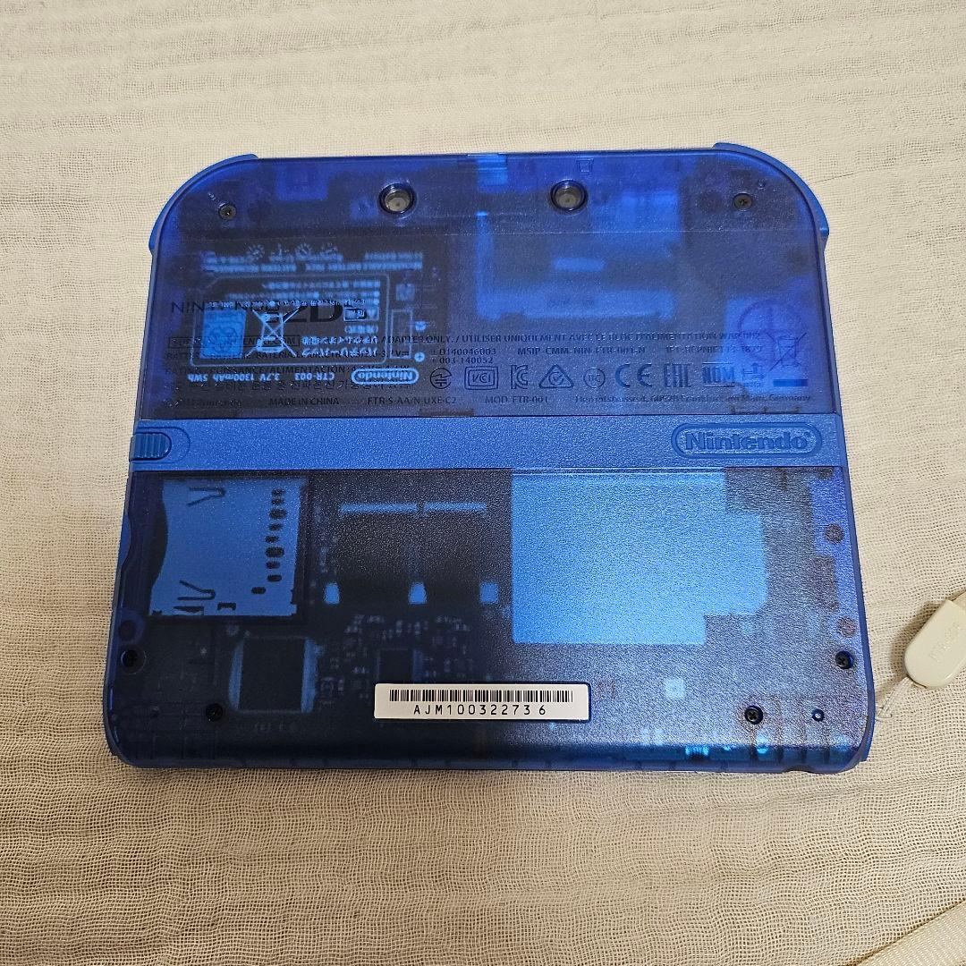 ニンテンドー 2DS ポケットモンスター 青 限定パック
