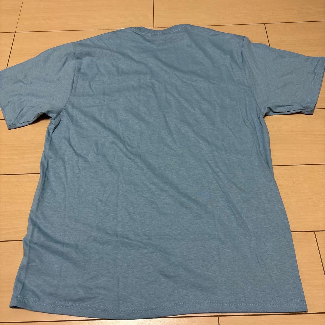 Stussy ライトブルー Tシャツ 星型ロゴ スピードウェイ ストリート