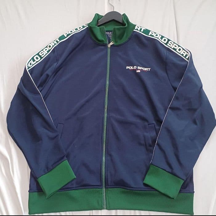 90's ポロスポーツ POLO SPORT トラックジャケットジャージ XL