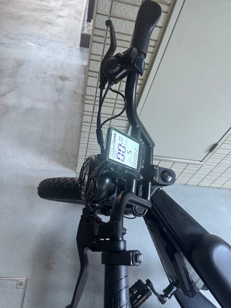 電動アシスト自転車 ブラック 引き取り限定