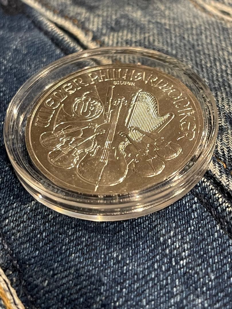 オーストリア　2021年　ウィーン　銀貨　1．5ユーロ　1オンス