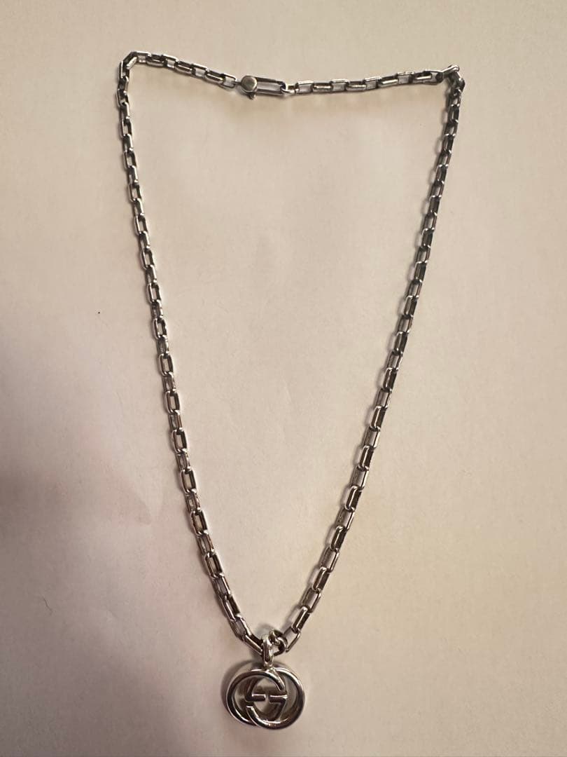 Gucci シルバー ネックレス　チェーン約50cm