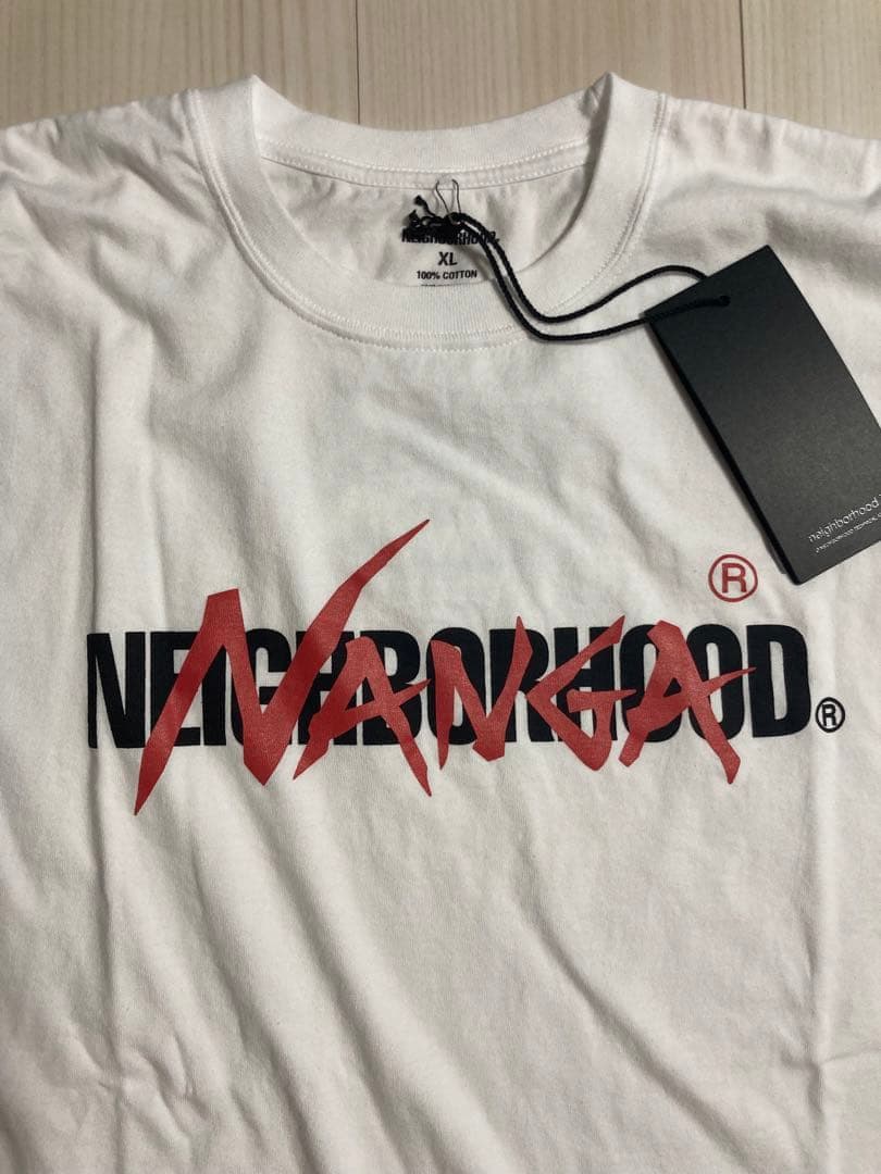 NEIGHBORHOOD/NANGA Tシャツ XL ホワイト