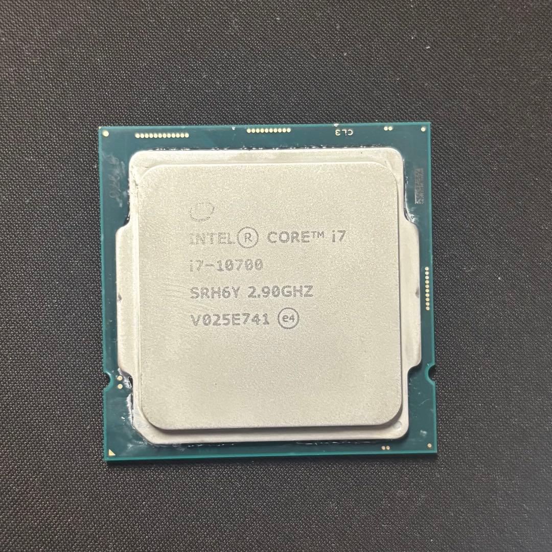 【美品】Intel Core i7-10700 CPU