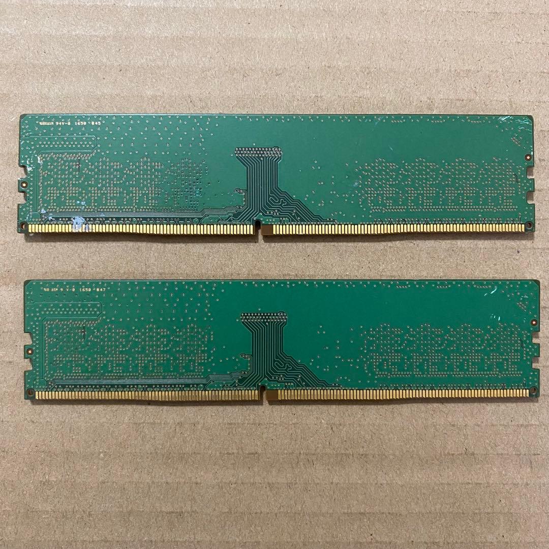 m*o様 Samsung 16GB (8GB 2枚組) DDR4-2400 PC