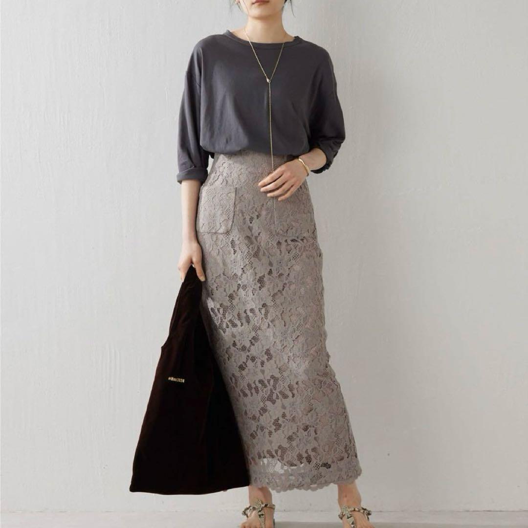 【極美品】Whim Gazette ウィム ガゼット レーススカート