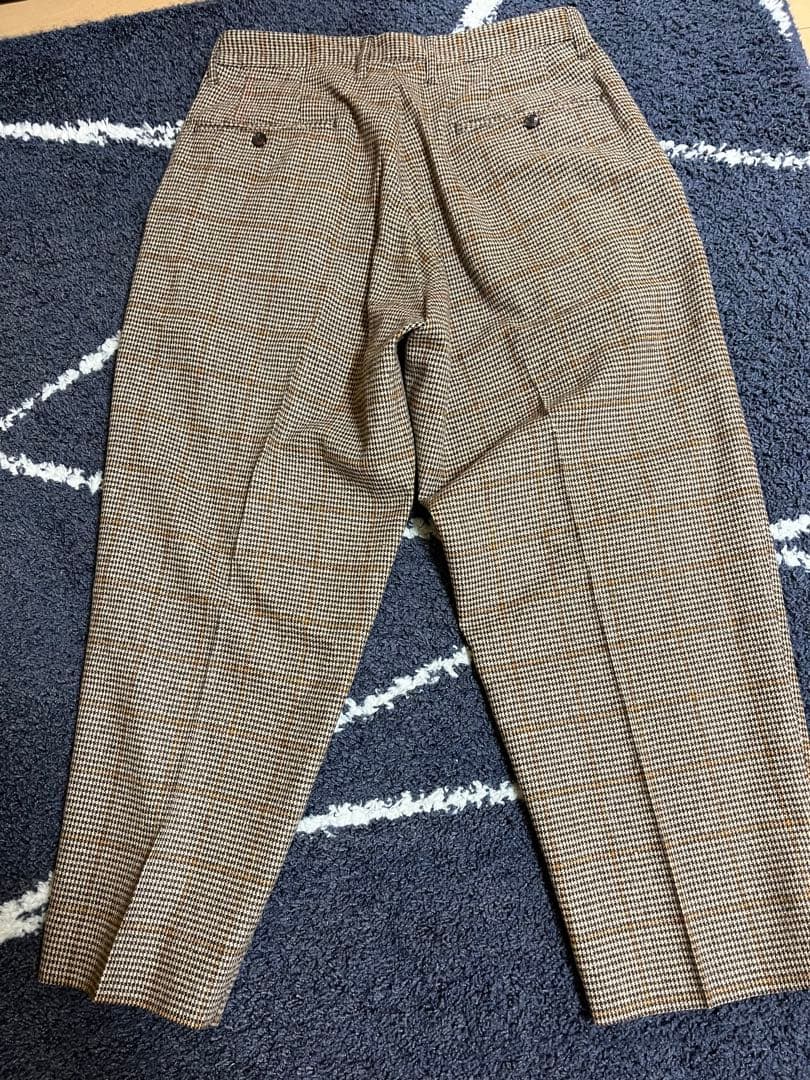 パンツ ANACHRONORM Wool Ankle Tuck WideTrousers