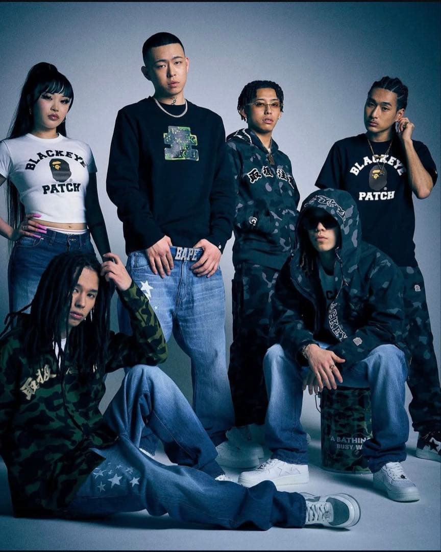 入手困難　BLACK EYE PATCH a bathing ape tシャツ