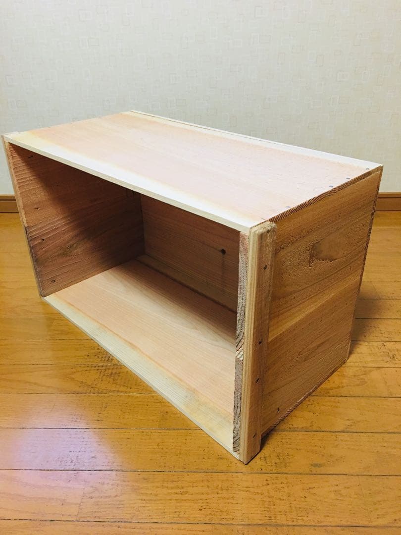 【新品】 青森 りんご箱 木箱 木製 杉 1箱 LLサイズ