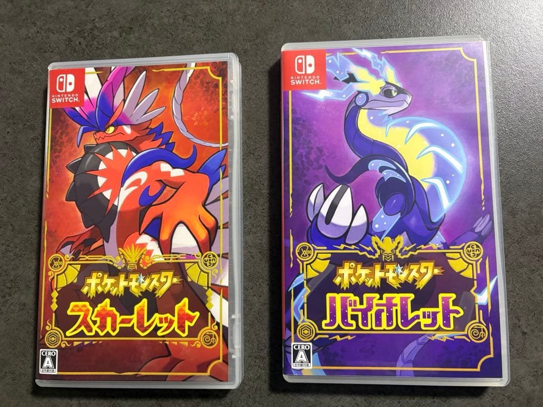 ポケットモンスター スカーレット・バイオレット ダブルパック　美品