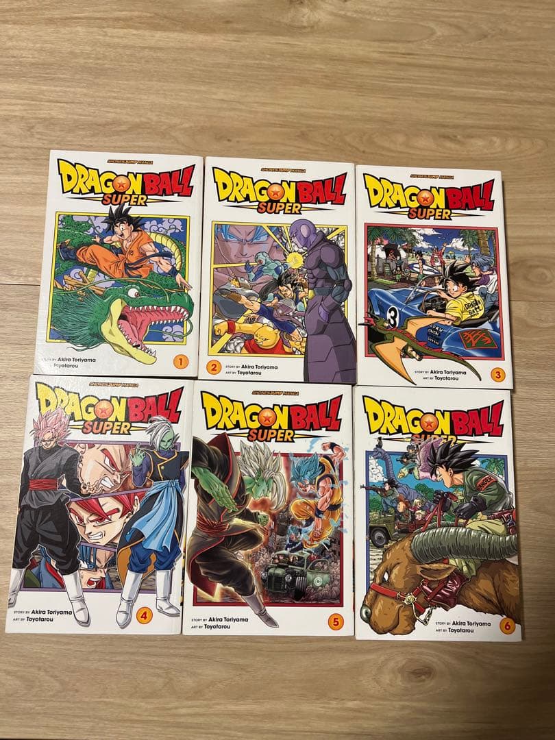 ドラゴンボール超　1-6巻セット　英語版