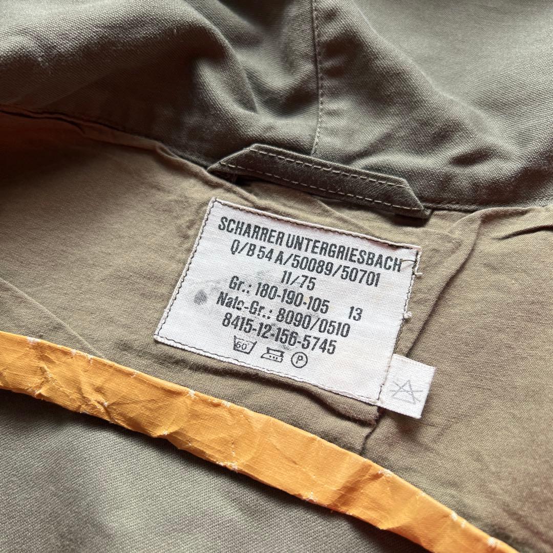 ドイツ軍 モッズコート 80年代 scharrer untergriesbach