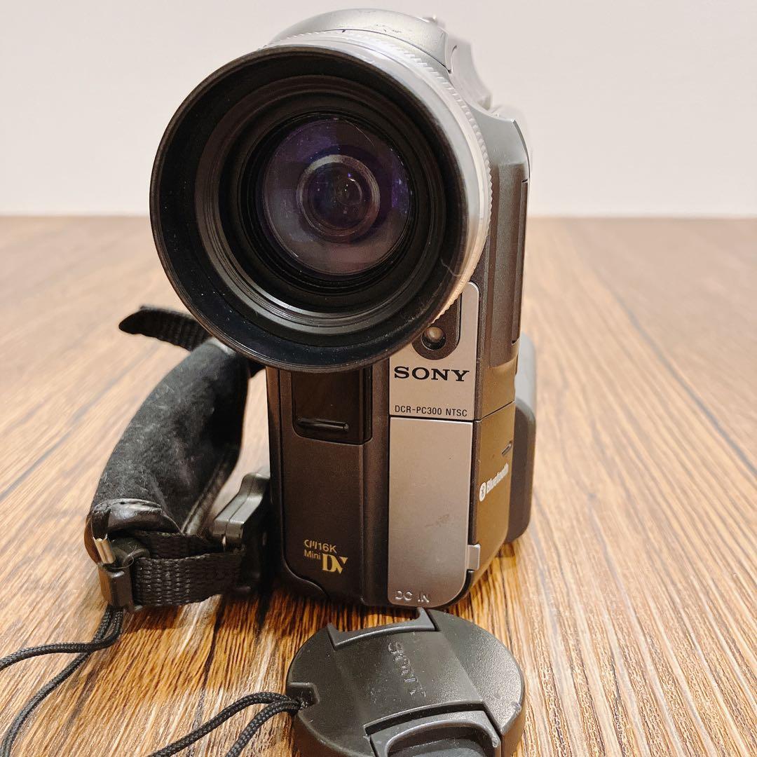 動作品　ソニー デジタルビデオカメラ　DCR-PC300 miniDV