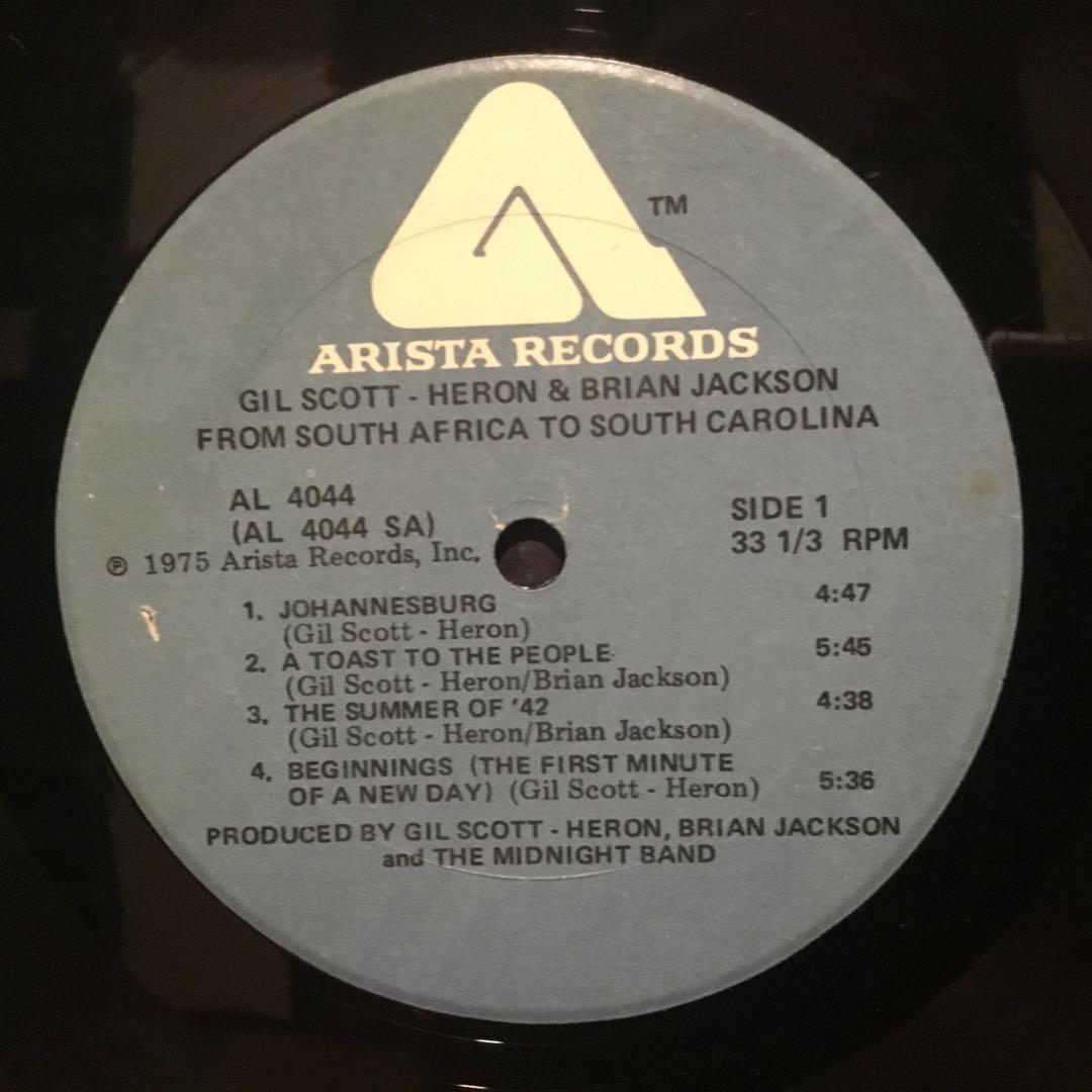 洋楽 Gil Scott-Heron Vinyl US. Org