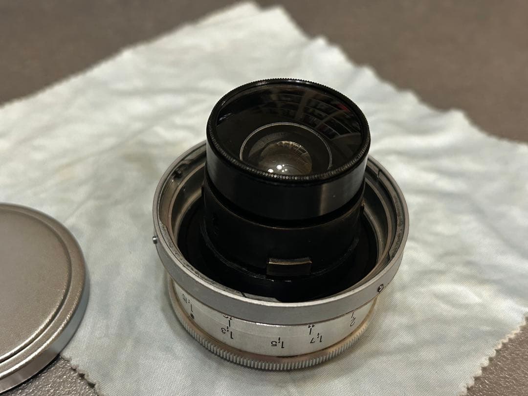 ジュピター12 35mm f2.8 Cマウント シルバー　実用レンズ