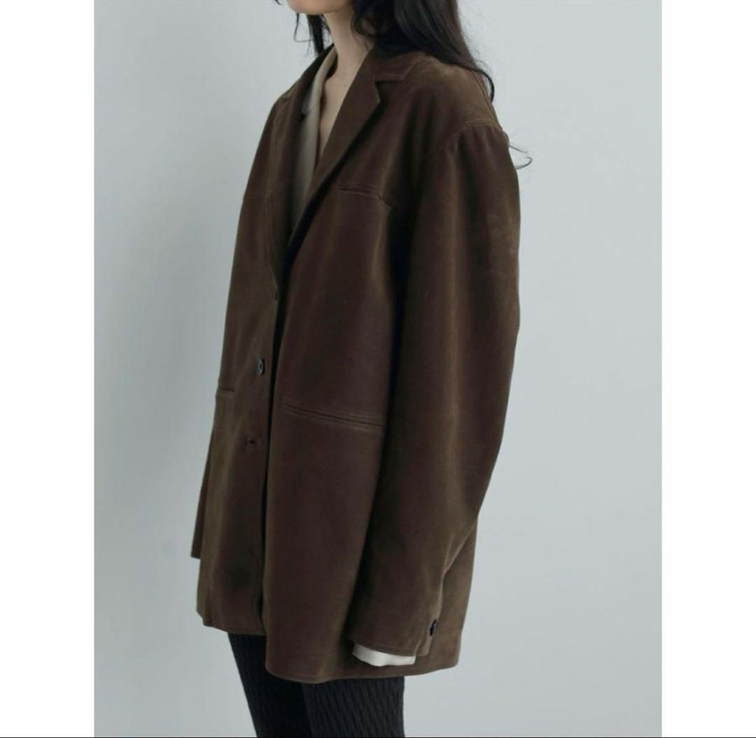 新品未使用タグ付き　anuke Eco Suede Jacket 36