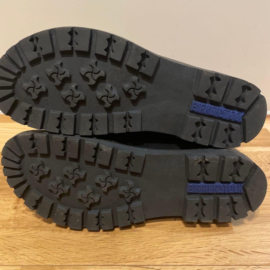 BIRKENSTOCKビルケンシュトック ブラックレザー ブーツ