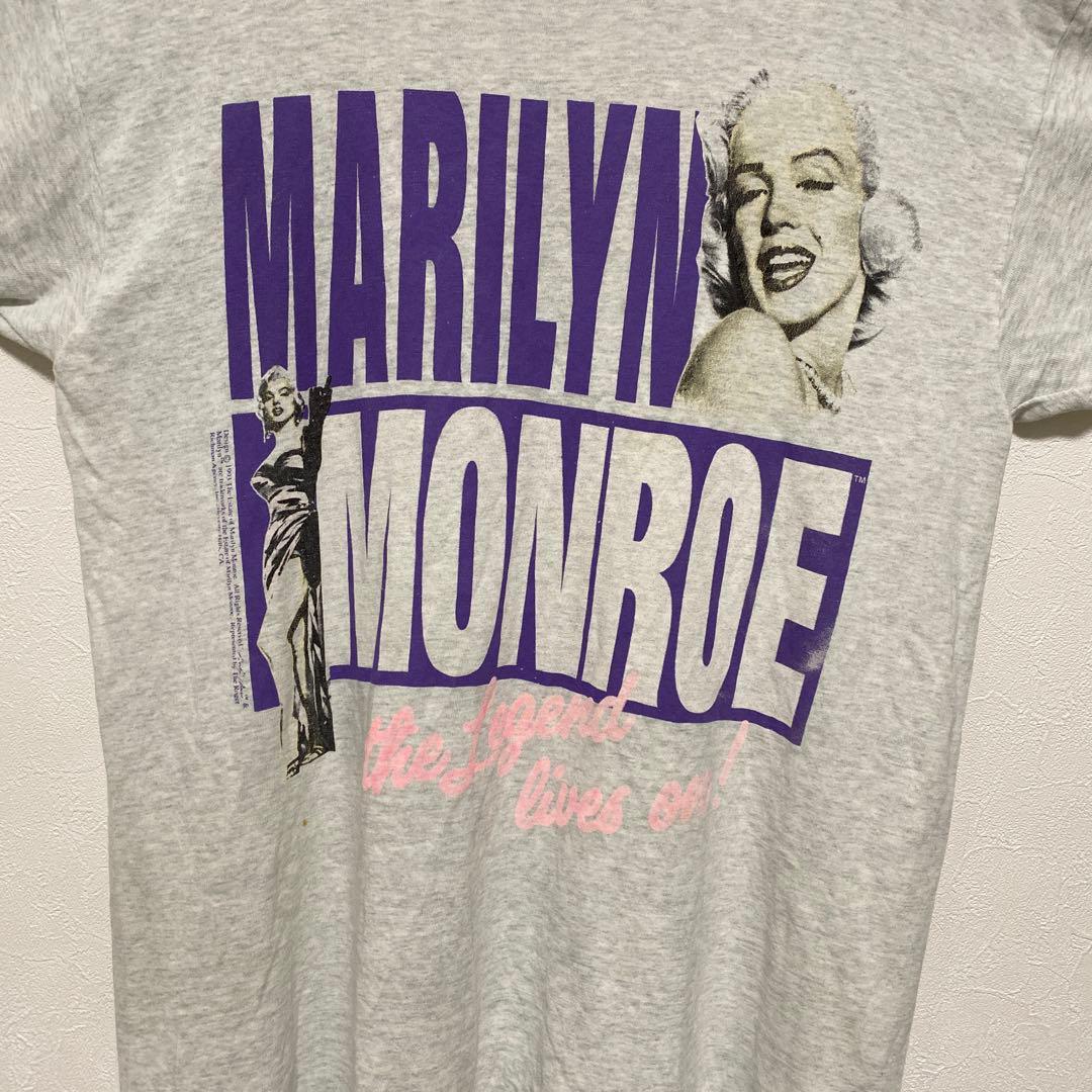 マリリン・モンロー 1993 Tシャツ グレー　ヴィンテージ