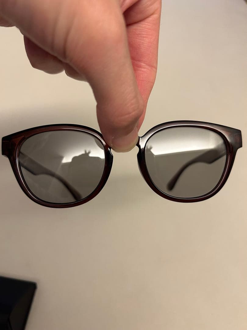 COVE CLEAR dark brown サングラス