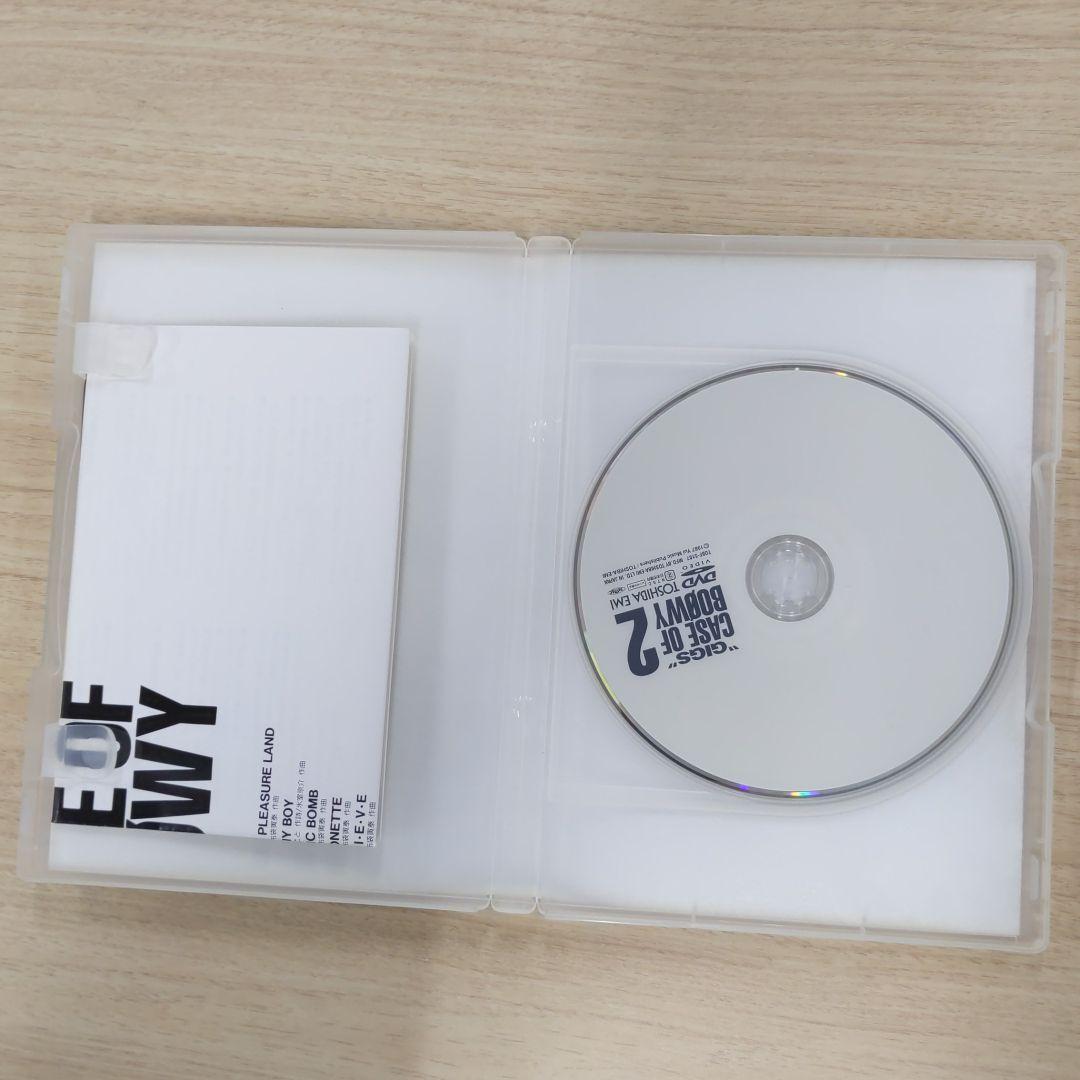 BOφWY/\"\"GIGS\"\"CASE OF BOφWY 1.2セット