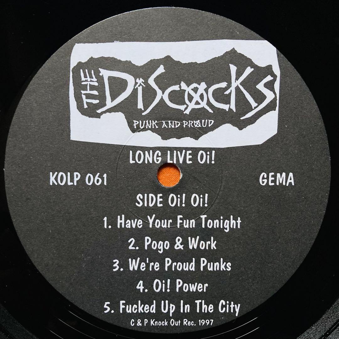 LP盤 THE DISCOCKS - LONG LIVE Oi ! /パンク