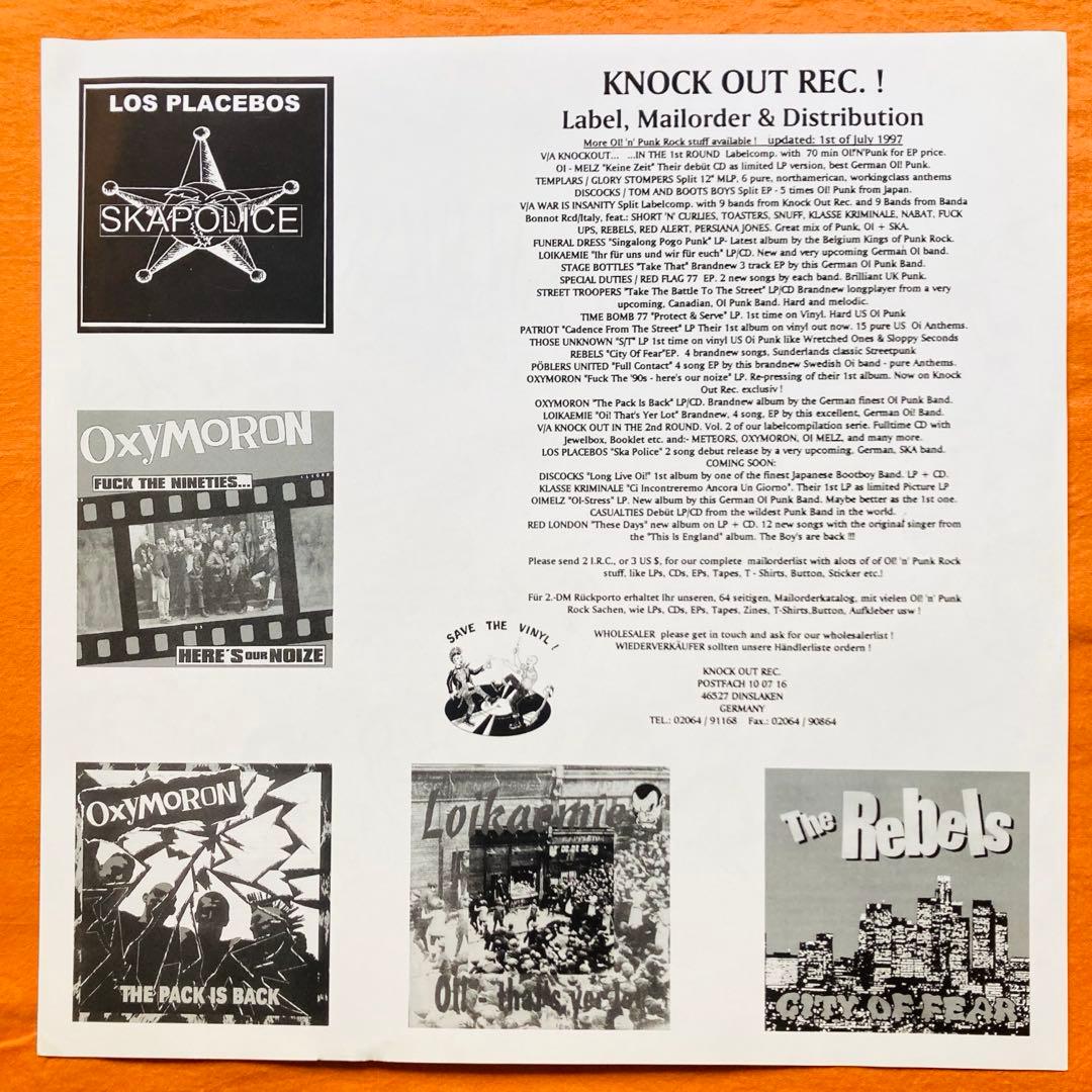 LP盤 THE DISCOCKS - LONG LIVE Oi ! /パンク