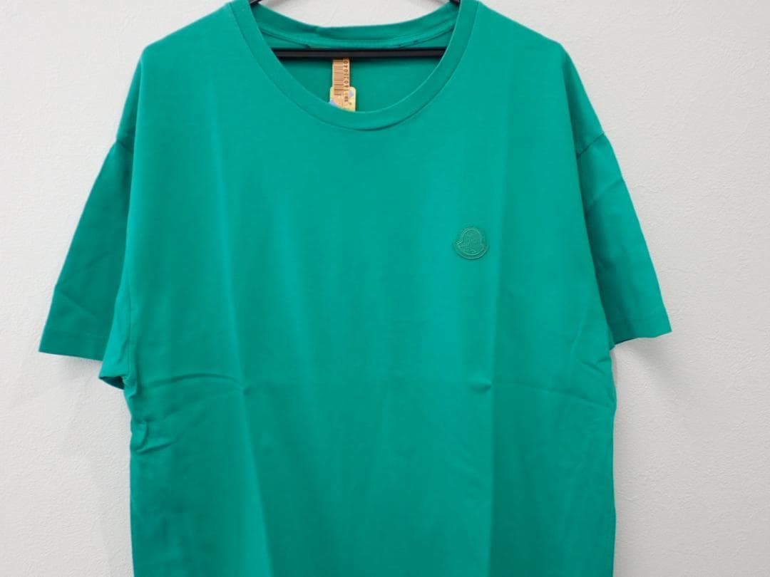 C*X様 MONCLER モンクレール 背面ロゴ 刺繡入り Tシャツ Lサイズ