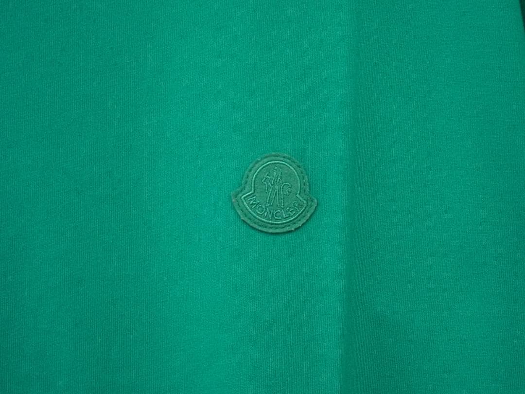 C*X様 MONCLER モンクレール 背面ロゴ 刺繡入り Tシャツ Lサイズ