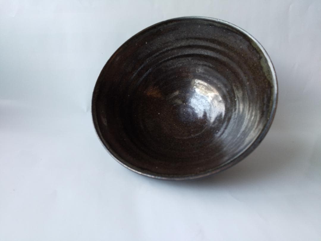 市野陶山 丹波焼 丹波茶碗 茶碗 共布 共箱 茶道具 抹茶碗 美品 です。