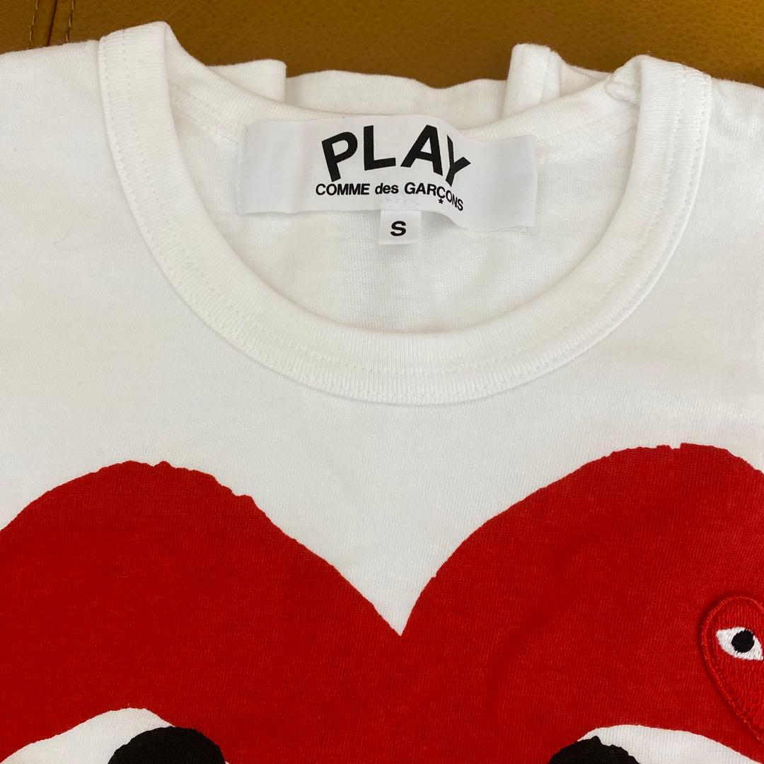 PLAY COMME des GARÇONS ハートTシャツ S