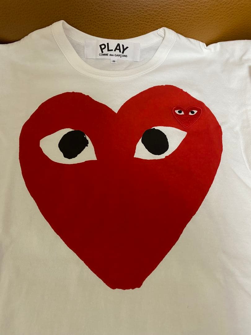 PLAY COMME des GARÇONS ハートTシャツ S