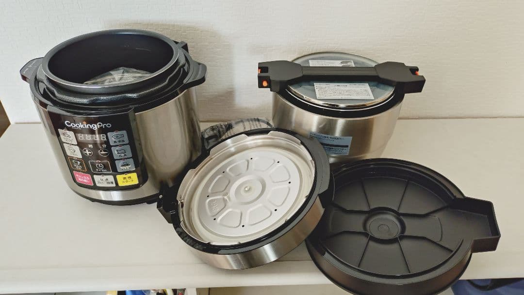 CookingPro 電気圧力鍋 本体＋専用保温調理ポット