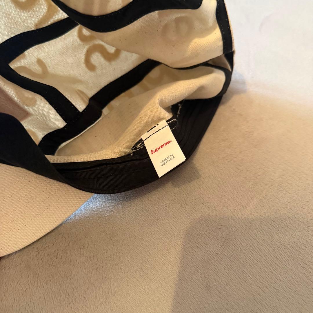 帽子 Supreme Lasered Denim Camp Cap \"White\"