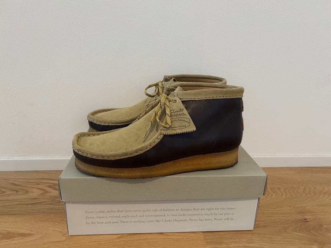 とーさん専用　Clarksワラビー　ロッキーマウンテンフェザーベッドコラボモデル