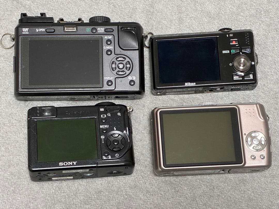 PANASONIC LUMIX/SONY/Nikon カメラまとめ4台