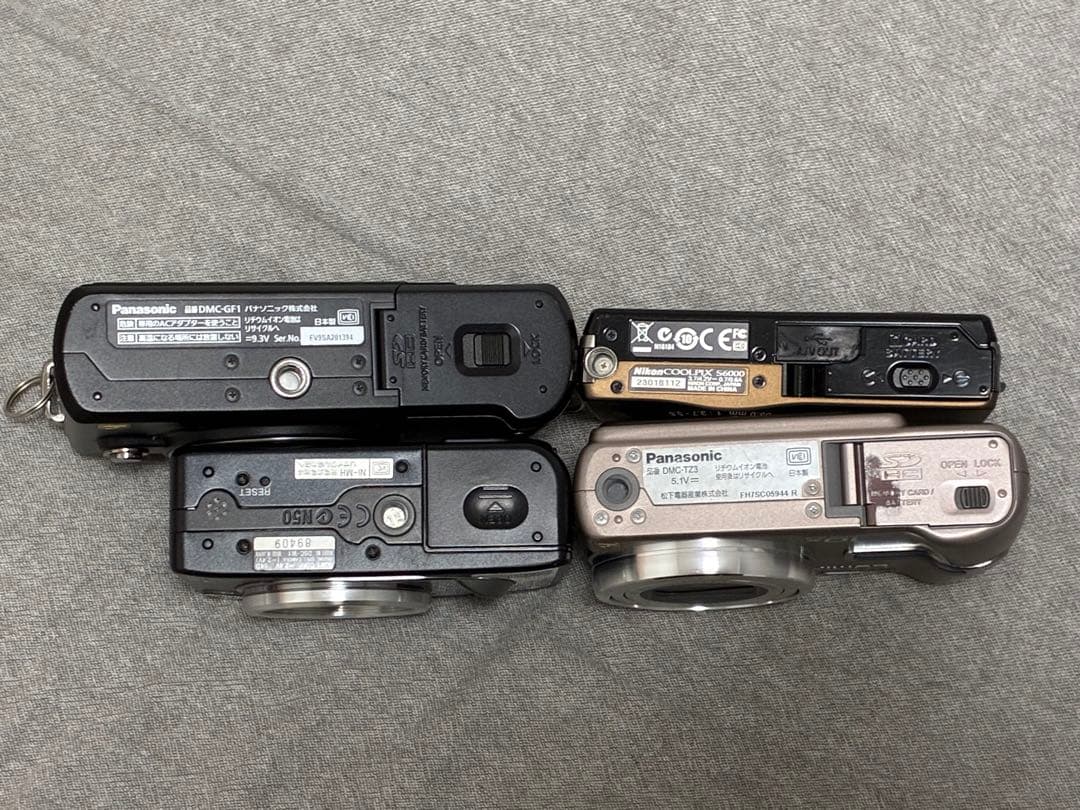PANASONIC LUMIX/SONY/Nikon カメラまとめ4台