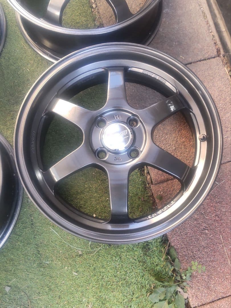 RAYS TE37 KCR 16/4H/100 ホイール４本