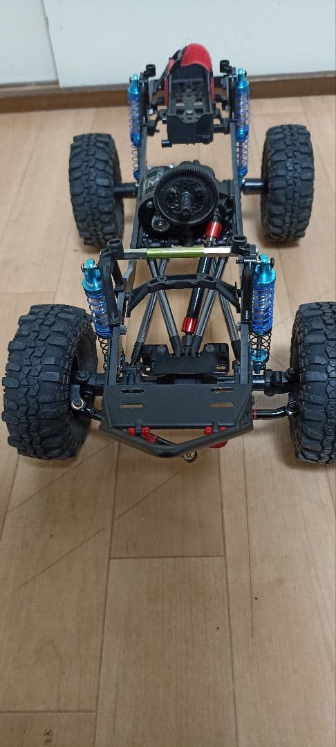 1/10 2個のクローラーシャーシ